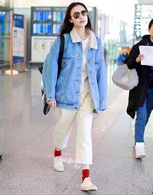 女明星外套,女明星外套穿搭解析