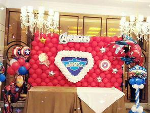 生日party布置图片,缤纷色彩打造童话乐园