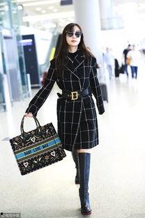 女明星冬天穿什么裤子